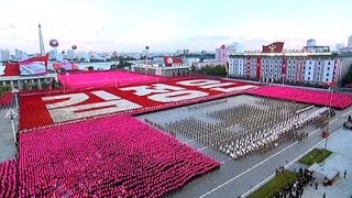 Limpotente parata di Pyongyang quotPronti a sfidare gli Usaquot [upl. by Lindner]