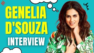 Genelia DSouza Interview Opens Up On Riteish Deshmukh Comeback In Bollywood amp Parenting [upl. by Kosak]