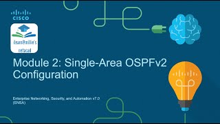 2 Single Area OSPFv2 Lab 2 [upl. by Ibbison439]