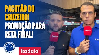 PACOTÃƒO DO CRUZEIRO DIRETORIA ORGANIZA PROMOÃ‡ÃƒO PARA FASE DECISIVA DO BRASILEIRÃƒO PARA O CRUZEIRO [upl. by Edyaw469]