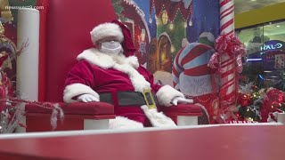 How to visit Santa safely at the mall during COVID19 [upl. by Loma]