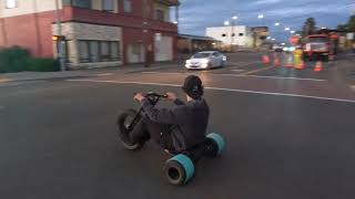 Trike Bros put a custom electric drift trike through the wringer [upl. by Takken835]