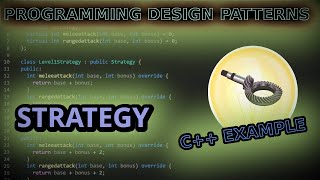 The Strategy Design Pattern  Ep 22  C Coding [upl. by Uis308]