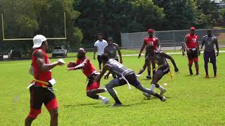 BEST 7ON7 FLAG FOOTBALL PLAYS JUKES amp CATCHES  RFB Pro 9 Highlight Reel [upl. by Opportuna]