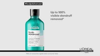 LOreal Professionnel Scalp Advanced AntiDandruff DermoClarifier Shampoo [upl. by Hanae]