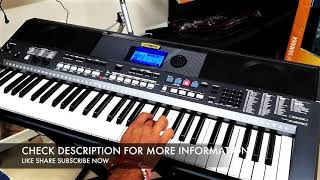 YAMAHA PSR I400 INDIAN STYLES DEMO INDEPTH  V ROCK AND POP MUSICAL [upl. by Negyam]