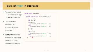 Lesson 7 Tasks of main methods in Subtasks 2022 [upl. by Ellek]