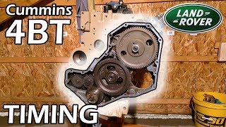 Basic Timing Advance Walkthrough P7100 PPump × 4BT Cummins Discovery 5 Land Rover Build [upl. by Thanos274]