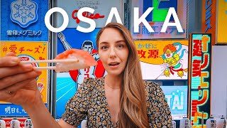 48 Hours exploring OSAKA 🇯🇵 Street Food  Hidden Gems [upl. by Ximena]