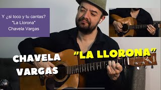 La lloronaChavela Vargas karaoke acústico lallorona chavelavargas parati foryou [upl. by Shields928]