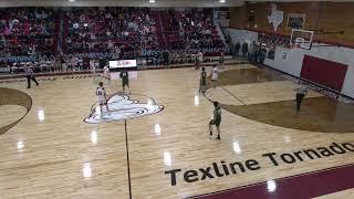 Texline High School vs Hartley High School Womens Varsity Basketball [upl. by Nylesaj]