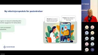 Opptak av webinar om endring for bestilling av pasientreise 18092024 [upl. by Ainahs]