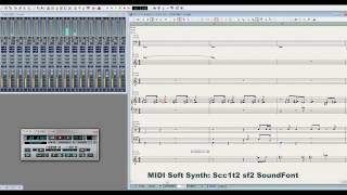 SoundFont Scc1t2sf2 Timbre Comparison of Midi Soft Synthesizer Part410 [upl. by Ardnossak]