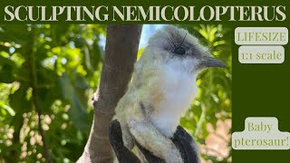 Sculpting Nemicolopterus in 11 scale [upl. by Zamora107]