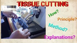 Tissue CuttingTissue cutting in HistopathologyTissue cutting machineSTAR LABORATORY [upl. by Adamis]