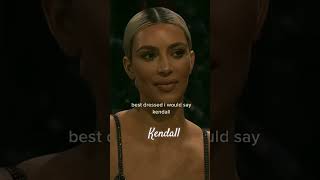 Best dressed award goes to kendall trending kendalljenner kardashians shorts viralvideo queen [upl. by Marlo458]