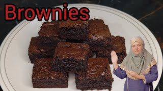 Chocolate Brownie Recipe  The best fudgy Brownie Ever [upl. by Sissie261]