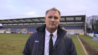 20180217  Farnborough vs Biggleswade Town  Spencer Day Interview [upl. by Flanigan]