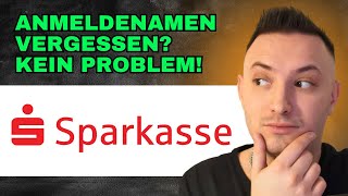 Sparkasse Online Banking Anmeldename FindenÄndern Anmeldenamen Vergessen [upl. by Brandea875]