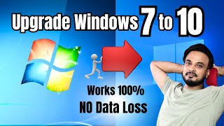 Upgrade From Windows 7 to Windows 10 for FREE in 2024 NO Data Loss Works 100 [upl. by Bastian]