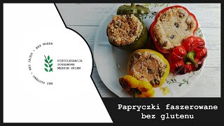 Przepis na obiad BEZ GLUTENU I NABIAŁU – Papryki faszerowane z mięsem [upl. by Ynoble107]