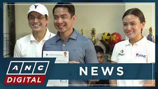 ExManila Mayor Isko Moreno accompanies ally in filing COC for congressional post  ANC [upl. by Shipman]