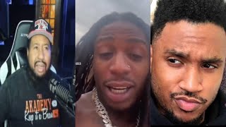 RampBEATS DJ Akademiks reacts to Jacquees banning Trey Songz from ATL after fight in Dubai [upl. by Tamberg]