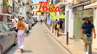 Ibiza Spain 🇪🇸  SUMMER PARADISE 4KHDR Walking Tour ▶195min [upl. by Asle46]