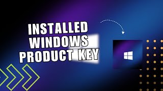 ⭐ LEARN Installed Windows Product Key  How To Check Windows 1011 Product Key  Step by Step [upl. by An511]