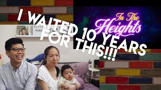 IN THE HEIGHTS MOVIE TRAILER  Reaction Video [upl. by Uok936]