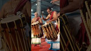 Kallur Ramankutty and Kalpathy Balakrishnan 🔥 Double Thayambaka 💞chendamelamkerala instrumental [upl. by Brittaney846]