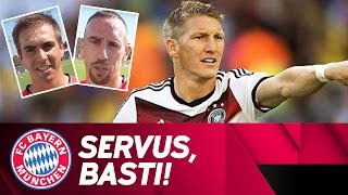 Servus Basti  FC Bayern Players and Staff on Final Germany Game [upl. by Ahsirt585]