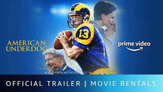 American Underdog  Official Trailer  Rent Now On Prime Video Store  Zachary Levi Anna Paquin [upl. by Mor]