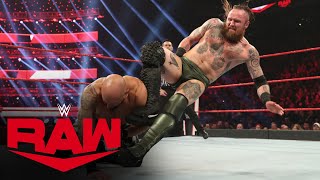 Aleister Black vs Karl Anderson Raw March 2 2020 [upl. by Steffi497]