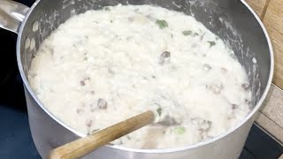 RISOTTO FUNGHI PROVOLA E SPECK [upl. by Garaway]