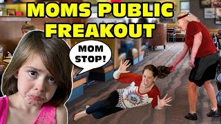 Mom Temper Tantrum Fights Restaurant Employees  Police Called Original [upl. by Yssirhc]