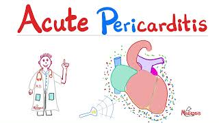 Acute Pericarditis Pericardial Effusions Dressler Syndrome — Cardiology Series [upl. by Ragde]