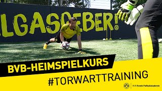 15 Torwartübungen mit Roman Weidenfeller  BVB Heimspielkurs  BVB Evonik Fußballakademie [upl. by Screens99]