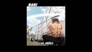 Baki shocked him 🥶😨😰PART 01baki shortsfeed youtubeshorts bakihanma anime animeedit [upl. by Anihsak293]