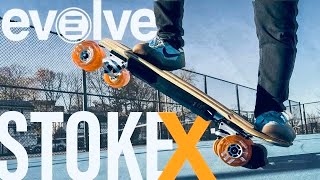 EVOLVE STOKE X electric skateboard review [upl. by Ednew]