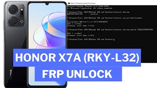 HONOR X7A RKYL32 FRP UNLOCK [upl. by Letrice277]