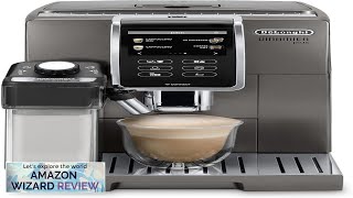 DeLonghi ECAM37095TI Dinamica Plus Connected with LatteCrema System Fully Automatic Coffee Review [upl. by Arbmahs935]