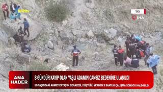 Van’da Günlerdir Kayıp Olan Şahsın Cansız Bedenine Ulaşıldı [upl. by Garmaise]