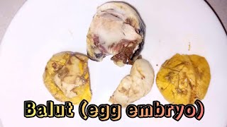 Cracking amp Peeling Balut egg embryo asmr egg balut [upl. by Staten]