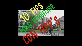 10 Consejos para trabajar con Mensajeros Urbanos  para ciclistas  entre otros [upl. by Yro]