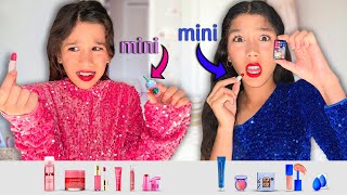 mini SIZE PREPPY MAKEUP amp SKINCARE ROUTINE [upl. by Ekoorb256]