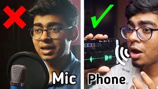 Record your Voice Professionally on Mobile in 2019  Full Android Tutorial [upl. by Zerelda488]