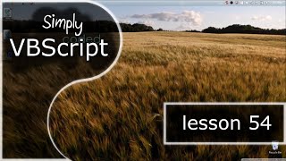 VBScript Basics Part 54  Unzip  Extract Compressed Files [upl. by Einad489]