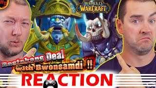 Rastakhans Deal with Bwonsamdi REACTION  BFA WoW [upl. by Niwri]