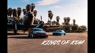 Kings of KDM  Bagged and Widebody Kia Stinger amp Genesis G70 [upl. by Odnanreh]